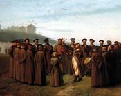 Recreation in a Russian Camp - 让·莱昂·杰罗姆